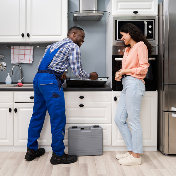 can you provide an estimate for cooktop repair before beginning any work in Sullivan